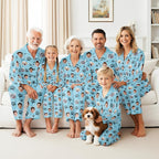 Artsadd Custom Pajamas for Women Men Family, Personalized Face Pjs Pajama Pants, Funny Pet Photo Loungewear Sleepwear Jammies