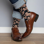 D-Story Custom Face Socks, Personalized Photo Picture on Socks, Unisex Athletic Crew Socks for Men Women
