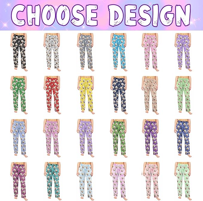 Custom Couple Pajama Pants Sock with Funny Face, Personalized PJ Anniversary Birthday Women Men Pants
