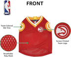Pets First NBA Atlanta Hawks Dog Jersey, Small- Tank Top Basketball Pet Jersey
