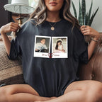 Custom Bootleg Rap Tee, Personalized Girlfriend Vintage Graphic T-Shirt, Photo Shirt, Valentine Birthday Gifts