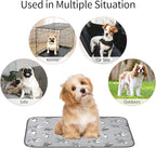 NACOCO Summer Pet Cooling Mat - Cat Dog Cushion Pad Sleeping Cool Sharks Comfortable Soft for Pets Kids and Adults (Grey Shark, M)