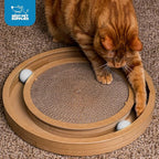 Best Pet Supplies Catify Cat Scratcher, Fun Interactive Scratchers, Posts, Poles, Claw Safe, Furniture Saver Indoor Play Support Natural Cat Behaviors Heavy Duty - Scratch & Spin