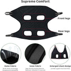 Guzekier Pet Dog Grooming Hammock Harness for Cats & Dogs, Dog Sling for Grooming, Dog Hammock Restraint Bag with Nail Clippers/Trimmer, Nail File, Pet Comb,Ear/Eye Care