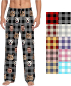 Custom Pajamas Pants With Photo Face Custom PJ Pants Personalized Gifts For Women Men Pet Dog Cat Christmas Valentines