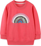 Bumeex Toddler Girl Sweatshirt Clothes Outfit,Cotton Crewneck Christmas Clothing