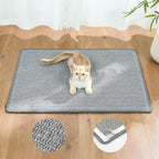 Cat Scratcher Mat,Natural Sisal Cat Scratch Pad,Horizontal Floor Cat Scratching Pads Rug for Indoor Cats Grinding Claws Nails,Cat Furniture Protector for Couch & Carpets & Sofas