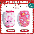 2 Pieces Chihuahua Sweater for Teacup & Extra Small Dogs - Xmas Pet Puppy & Cat Clothing - Warm Winter Clothes (X-Small)