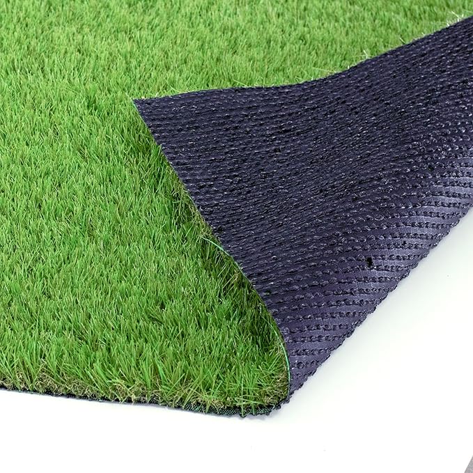 Artificial Grass Rug Outdoor Indoor 8FTX68FT Fake Grass Carpet Green Synthetic Grass Pet Turf Realistic Faux Grass Rug with Drain Holes for Garden Lawn Landscape Balcony Home Decor Patio
