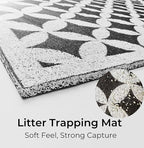 2 Pack Stainless Steel Cat Litter Box with High Sides - Metal Cat Pan, Large Indoor Litter Tray, Never Absorbs Odor, Pet Toilet Supplies Smooth Surface for Kitten, Kitty, Rabbit 23.6" 16"x8"