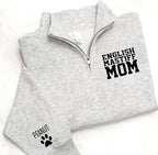 UrbanNEST Custom Dog Mom Sweatshirt, Cute & Cozy Gift for Dog Lovers, Perfect for Pet Moms