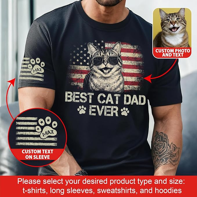 Customized Awesome Like My Daughter Shirts, Fathers Day Shirt with Kids Names, Funny Dad Shirts for Men