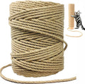 Sisal Rope for Cat Scratcher,Rope for Cat Scratch Post 5mm 164FT Jute Twine for Scratching Post Repairing, Recovering or DIY