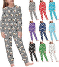 MyPupSocks Customizable Pet Lover Pajama Sets | Personalized Face Printed Sleepwear for Daughter & Son