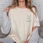 Custom Dog Mom Shirt Gifts for Women, Mother's Day Hoodie, Custom Shirt with Dog Picture for Women