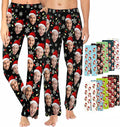 Customized Face Pajama Custom Pajama Pants with Photo for Women Mom