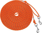 Reflective Cat Leash -15FT Cat Cable Out Escape Proof Walking Leads Yard Long Durable Safe Personalized Extender Leash Traning Play Outdoor for Puppies/Kittens/Rabbits/Small Animals