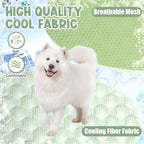 Tinideya 4 Pack Dog Cooling Mats with Storage Bags 40" x 28" Self Cooling Dog Pads Washable Foldable Pet Bed Mats Blankets for Pet Cat Summer Floor Indoor Outdoor Floor