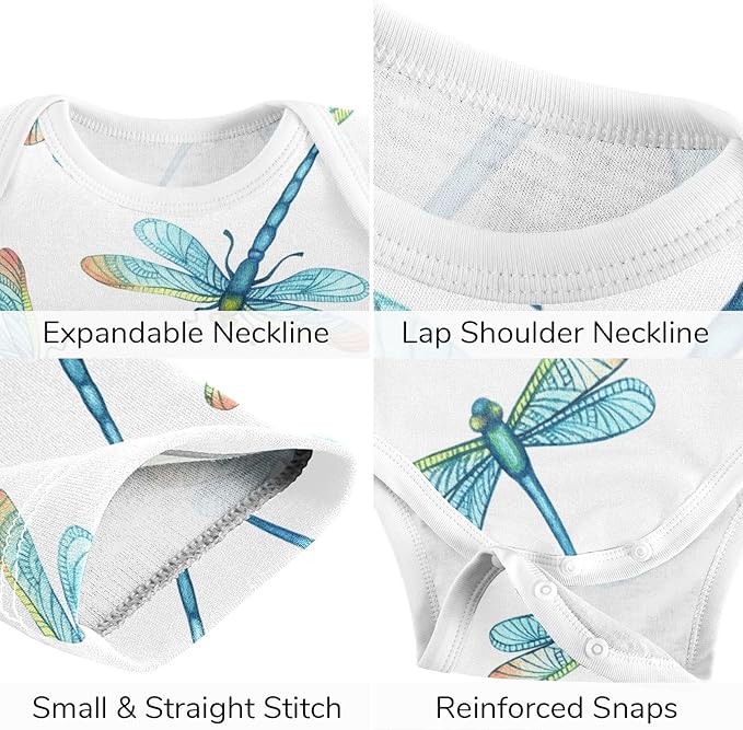 Baby Clothes Set Infant Bodysuits Pants Sets 0-24M For Boys Girls