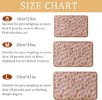 1 Pack 3 Blankets Super Soft Fluffy Premium Fleece Pet Blanket Flannel Paw Printed Throw for Dog Puppy Cat (Large 41x31'', Beige, Grey, Navy)
