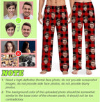 Custom Pajamas Pants With Photo Face Custom PJ Pants Personalized Gifts For Women Men Pet Dog Cat Christmas Valentines