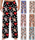 Personalized Pajamas with Faces for Men Women Custom Gifts For Pet Lover Family Cat Dog