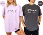 Personalized Dog or Cat Ear T-Shirt – Custom Pet Name Shirt for Dog Mom & Dad, Pet Lovers Gift, Unisex Cotton Tee