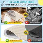 Door Protector from Cat Scratching 19.6" x 7.8" Cat Wall Corner Scratcher, Anti Scratch Door Frame Furniture Protector for Indoor Cats