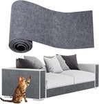 ENONCI Anti Scratch Pads for Cats, Furniture Protector for Couch Corners - 78.7x15.8 Inch Cat Scratching Mat, Replaceable Climbing Wall Scratcher
