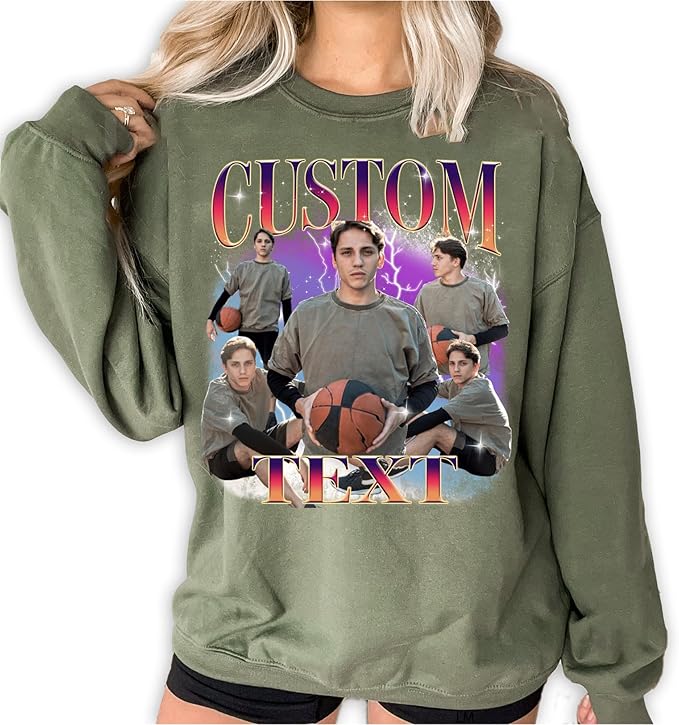 NAZENTI Custom Valentine Shirt Gifts for Boyfriend, Customized Bootleg Rap Tee