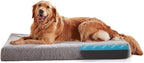 Orthopedic Extra Large Dog Bed for Large Dogs, 41 inches XL Washable with Waterproof Liner and Cooling Gel Memory Foam, Fits up to 90 lbs Pets