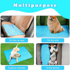 Dog Cooling Mat for Dogs, Pet Cooling Pad Bed for Dog Easy Washable for All Types of Pets and Perfect for Both Indoor and Outdoor Use, Including Car Seats 40" x 28"