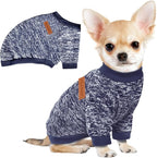 1 Pc Dog Sweaters for Small Dogs Girl Boy Winter Fleece Clothes Warm Soft Dog Sweatshirt Outfit for Dogs Cats Pet Apparel