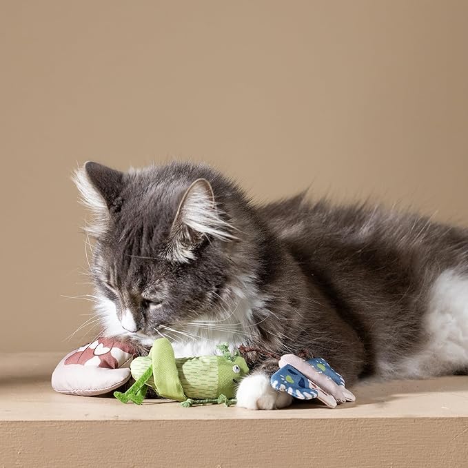 Fringe Studio Catch ME IF You CAN Cat Toy Mini Sets of 3, PetShop Collection (904038)