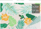 ARING PET Summer Dog Bandanas, Autumn Leaf Floral Kerchief Triangle Bibs Scarf for Puppy Small Medium Large Boy Girl Dogs Cats-L
