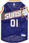 Pets First NBA Pheonix Suns Dog Jersey, X-Large - Tank Top Basketball Pet Jersey