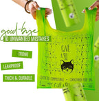 Certified Home Compostable Cat Litter Bags For Poop - 10% to Charity - Cornstarch-Based - For Cleaning Up Litter Trays - NF T51-800 Compliant - 60 Extra Large Disposable Bags