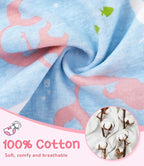 Girls and Toddlers 100% Cotton Underwear Tagless Soft Panties Size 2-3T,4-5T,6,8,10,12 (6-Pack)