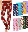 Customized Face Pajama Custom Pajama Pants with Photo for Women Mom
