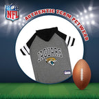 Pets First NFL Jacksonville Jaguars Hoodie for Dogs & Cats. | NFL Football Licensed Dog Hoody Tee Shirt, X-Small| Sports Hoody T-Shirt for Pets | Licensed Sporty Dog Shirt