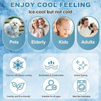 OTOB Cooling Dog Couch Cover Ice Silk Fiber, Washable & Non Slip Sofa Slipcovers Pet Mat, Soft Dog Bed Couch Cover Cooling Mat, Durable Pet Friendly Furniture Protector Covers(Blue, 43"*82")