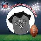 Pets First NFL Oakland Raiders Hoodie for Dogs & Cats. | NFL Football Licensed Dog Hoody Tee Shirt, Small| Sports Hoody T-Shirt for Pets | Licensed Sporty Dog Shirt