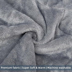 FabriCastle Dog Hoodie Sweater for Small Dogs Boy and Girl, Dog Clothes XS XXS Puppy Sweatshirt, Pet Outfit, Cat Clothing Super Soft Warm Snap On Closure (Light Grey, X-Large)