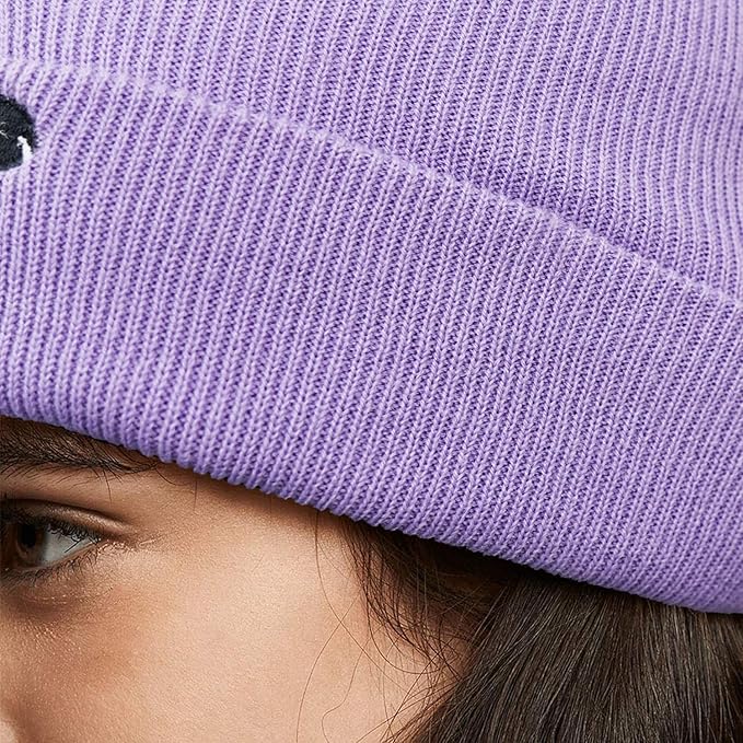 Funny Beanies Warm Knit Hats Fall Winter Black Hip Pop Knit Hat Cap for Women Men
