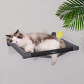 SVD.PET Cat Hammock Wall Mounted with Toy, Soft Padded & Comfortable Cover Premium Wall Furniture. Modern Design Cat Shelf. Supports up to 40 lbs (Comfy Plus, Dark Grey)