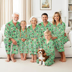 Artsadd Custom Pajamas for Women Men Family, Personalized Face Pjs Pajama Pants, Funny Pet Photo Loungewear Sleepwear Jammies