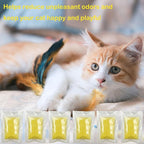 6 Pack Odor Removing Refills Compatible with Whisker OdorTrap Pod, for Litter-Robot 4 Filter Pocket or Litter-Robot 3 Waste Drawer
