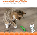 Petstages Orkakat Wiggle Worm Dental Catnip Cat Chew Toy