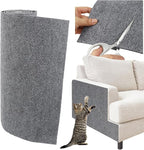 Trimmable Cat Scratcher Mat, 39.4"x15.8" Self-Adhesive Cat Scratching Carpet Pad Replacement for Cat Tree Shelves, Steps and Posts, DIY Cat Scratch Couch Furniture Protector