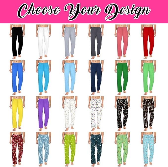 Custom Couple Pajama Pants Sock with Funny Face, Personalized PJ Anniversary Birthday Women Men Pants